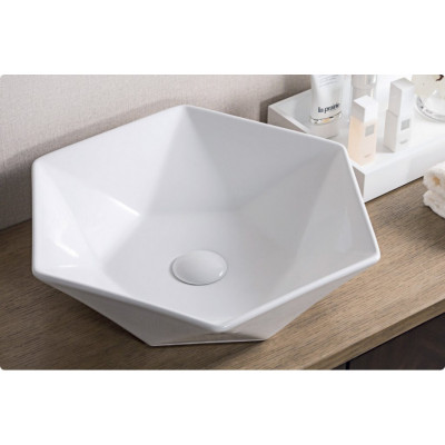 Раковина накладная 410х410х130 мм, Belbagno, BB1344A