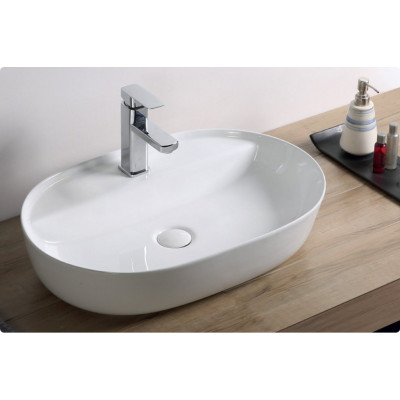 Раковина накладная 610х415х140 мм, Belbagno, BB1346