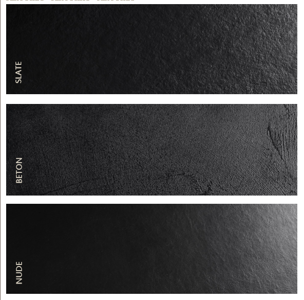 Душевой поддон из искусственного мрамора 100х90, BASE, Cezares, PLATO_DUO_90_SLATE_NEGRO_100x90