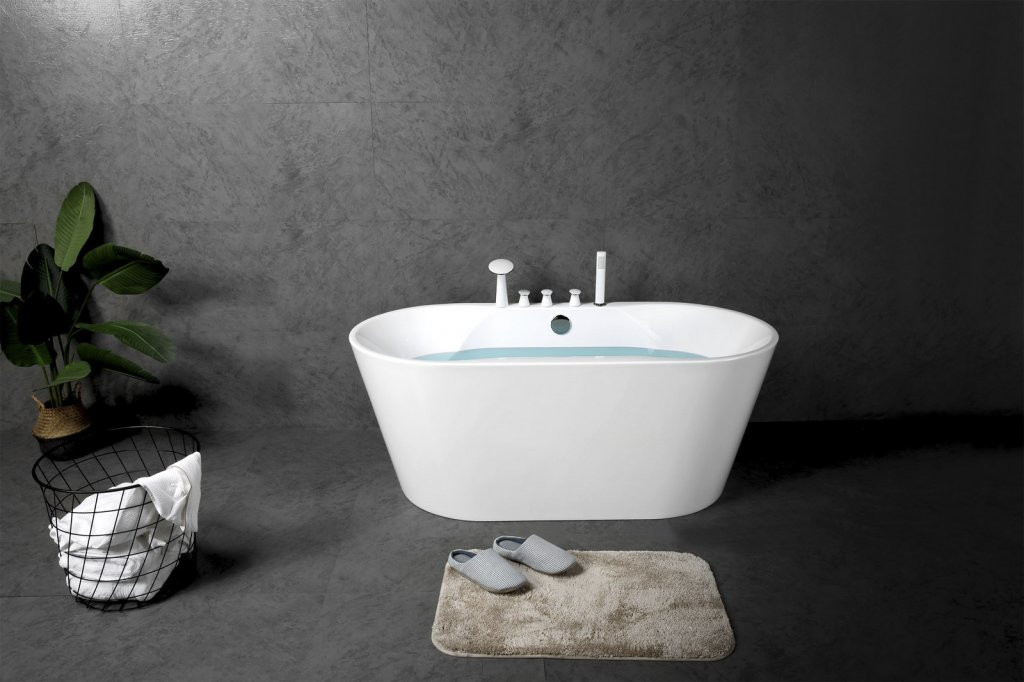 Ванна 150x76х59см отдельностоящая акриловая, BB200-1500-750, Belbagno