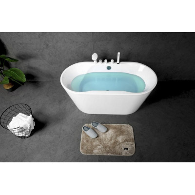 Ванна 150x76х59см отдельностоящая акриловая, BB200-1500-750, Belbagno