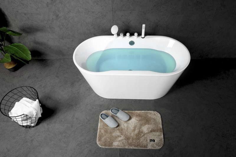 Ванна 150x76х59см отдельностоящая акриловая, BB200-1500-750, Belbagno