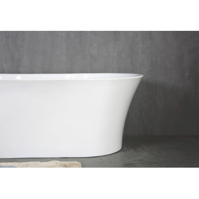 Ванна 170x79х59см отдельностоящая акриловая, BB201-1700-800, Belbagno