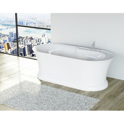 Ванна 169x81х60см отдельностоящая акриловая, BB300, Belbagno