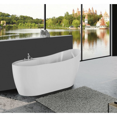 Ванна 152x80х76см отдельностоящая акриловая, BB301, Belbagno