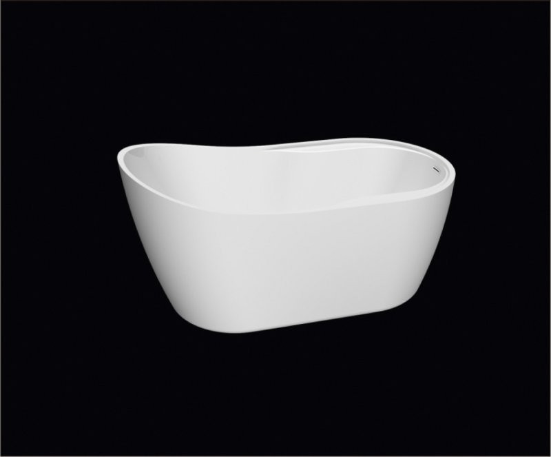Ванна 152x80х76см отдельностоящая акриловая, BB301, Belbagno