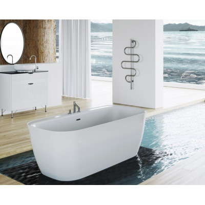 Ванна 160x80х60см отдельностоящая акриловая, BB303, Belbagno