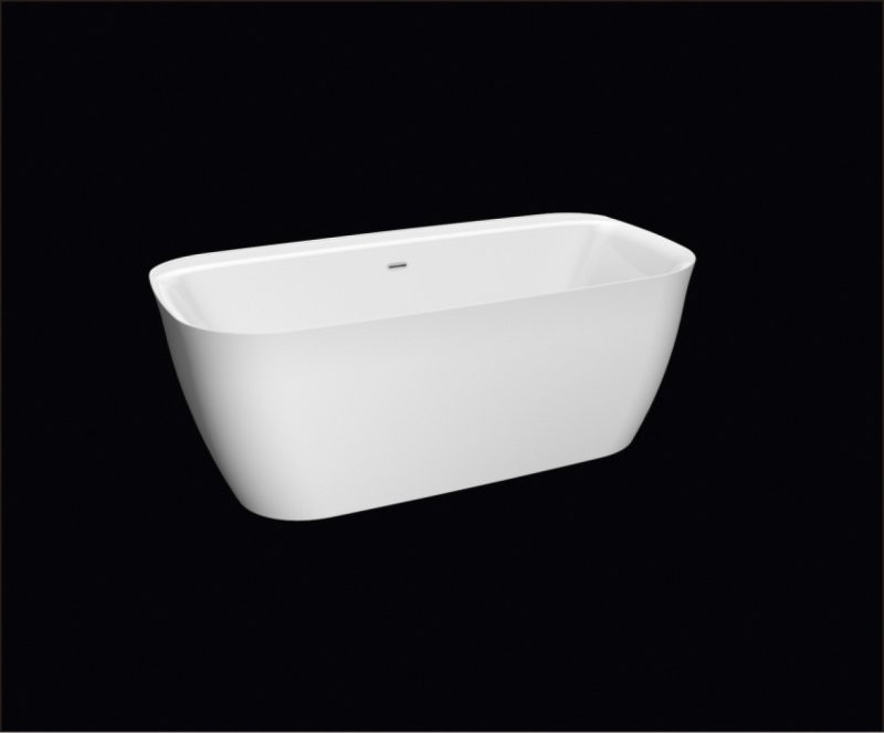 Ванна 160x80х60см отдельностоящая акриловая, BB303, Belbagno