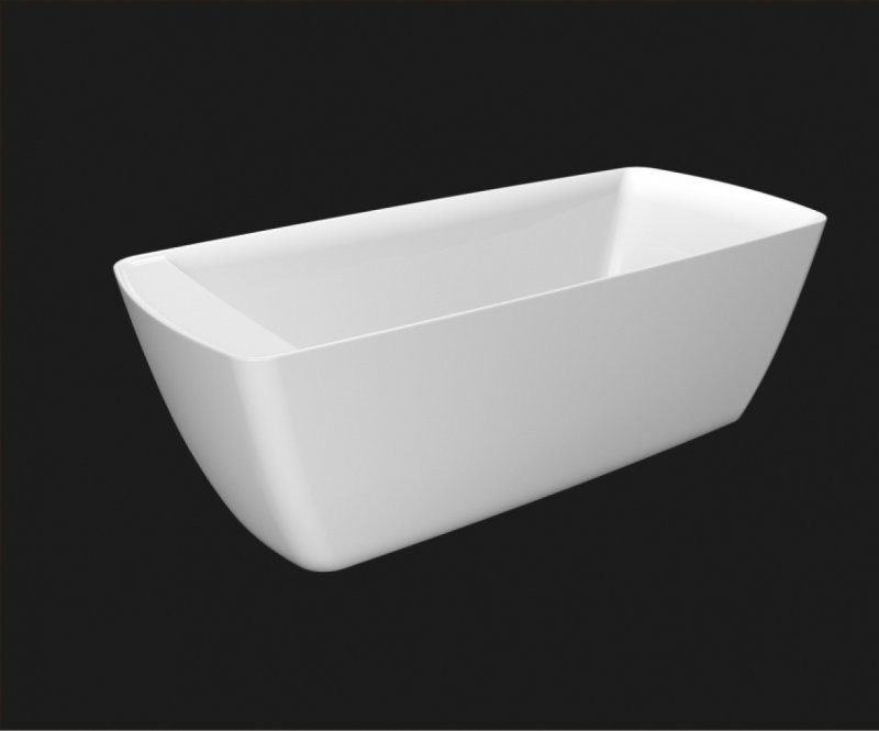 Ванна 167x75х68см отдельностоящая акриловая, BB304, Belbagno