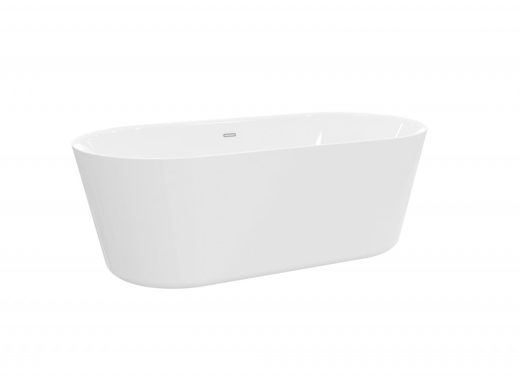 Ванна 178x84х58см отдельностоящая акриловая, BB306-1785, Belbagno