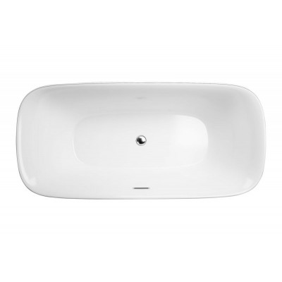 Ванна 170x80х60см отдельностоящая акриловая, BB400-1700-800, Belbagno