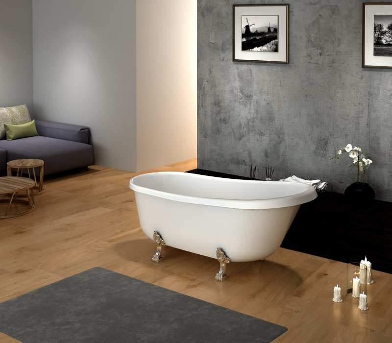 Ванна 170x80х81см отдельностоящая акриловая, BB04, Belbagno