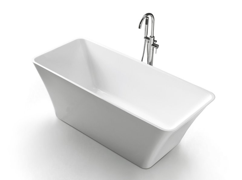 Ванна 180x75х60см отдельностоящая акриловая, BB60-1800-750, Belbagno