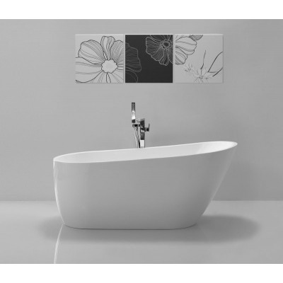 Ванна 170x72х72см отдельностоящая акриловая, BB62-1700, Belbagno