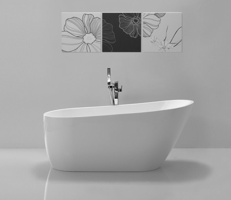 Ванна 170x72х72см отдельностоящая акриловая, BB62-1700, Belbagno