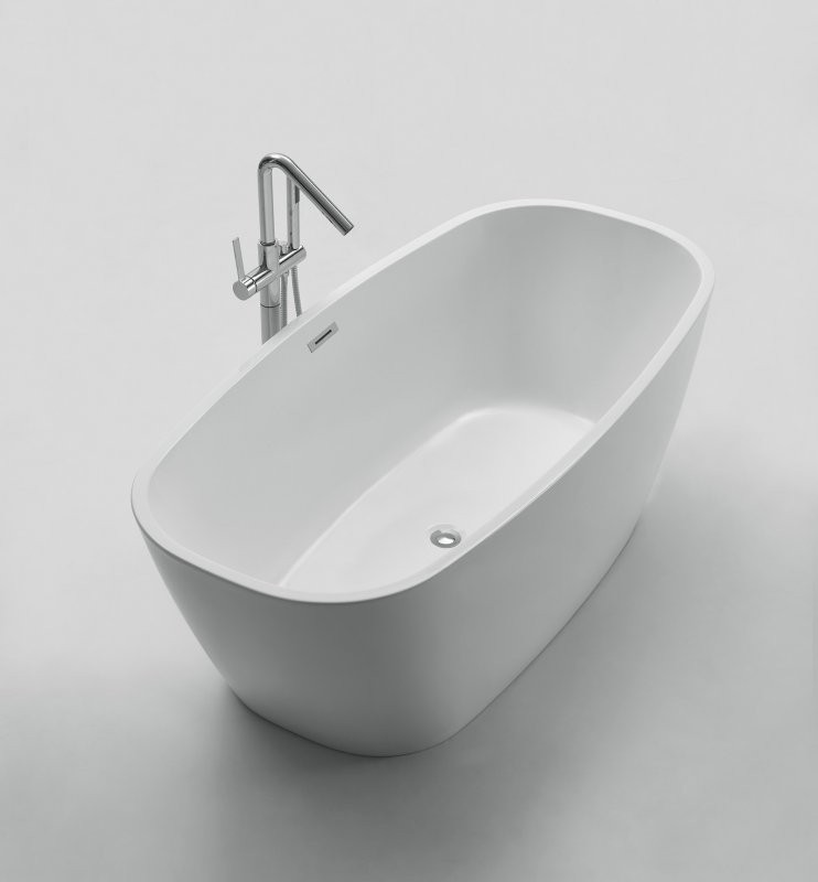 Ванна акриловая 150x76х60см отдельностоящая Belbagno BB72-1500