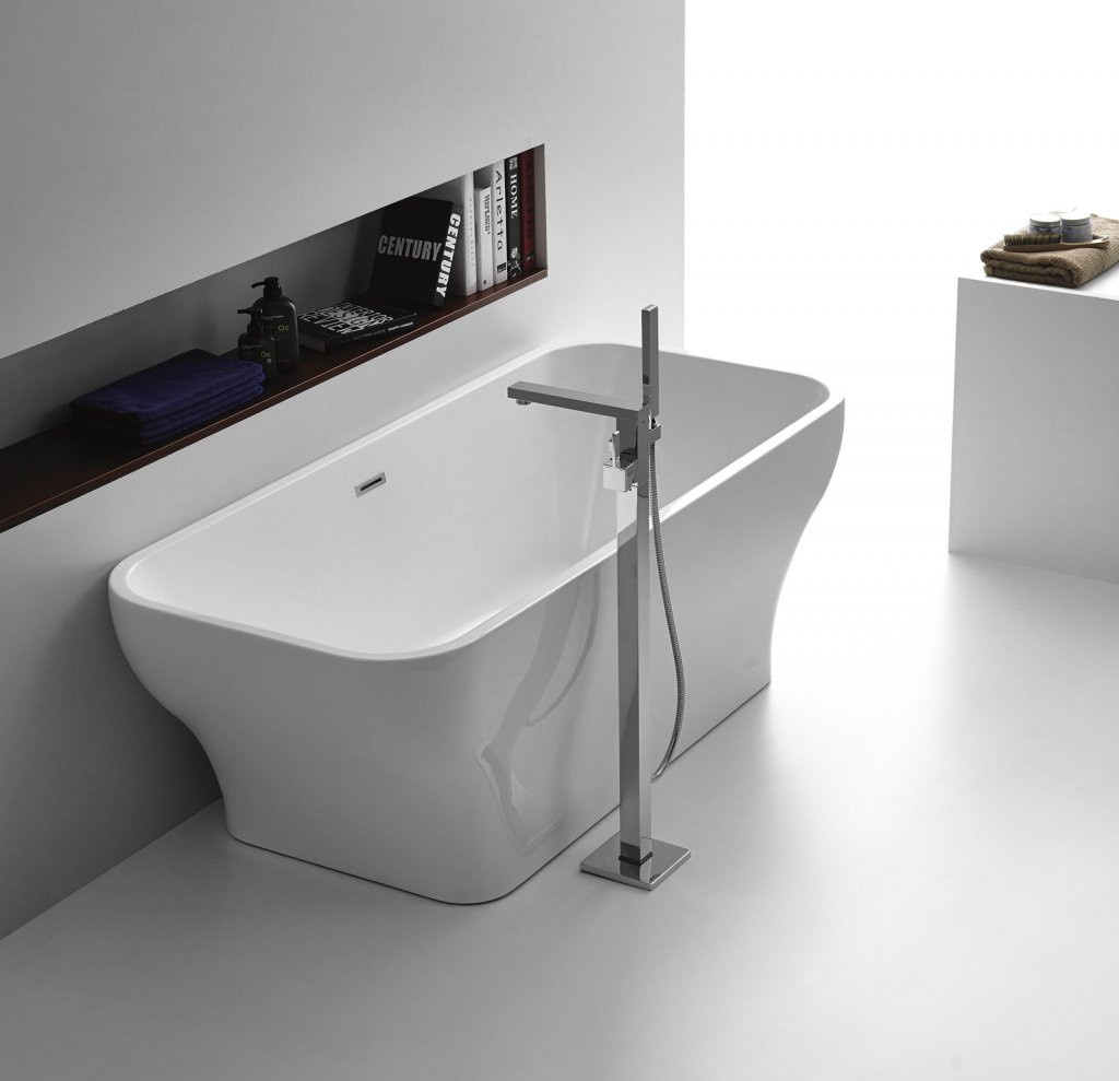 Ванна 170x75х60см отдельностоящая акриловая, BB73-1700, Belbagno