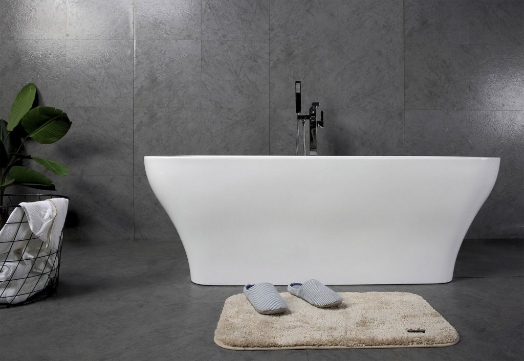 Ванна 170x75х59см отдельностоящая акриловая, BB73-1700-750, Belbagno