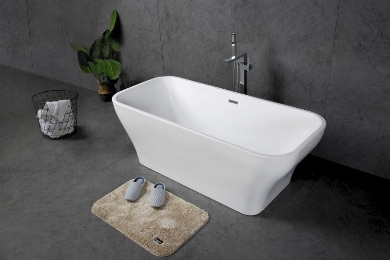 Ванна 170x75х59см отдельностоящая акриловая, BB73-1700-750, Belbagno