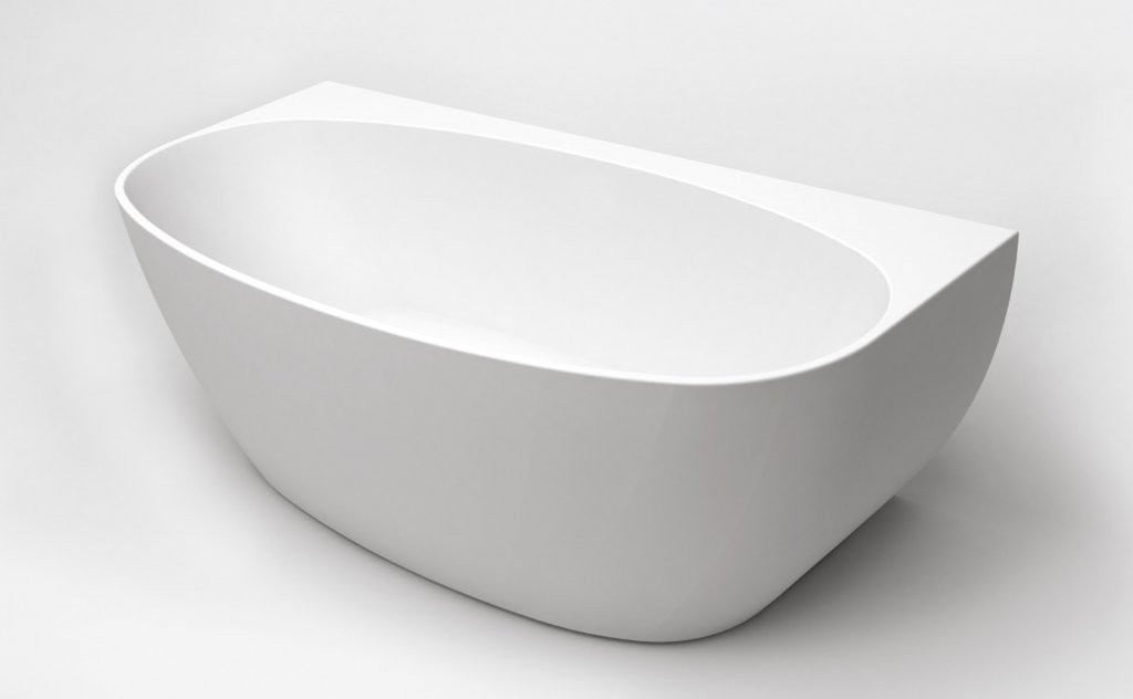 Ванна 170x80х58см пристенная акриловая, BB83-1700, Belbagno