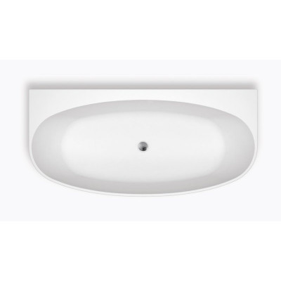 Ванна 170x80х58см пристенная акриловая, BB83-1700, Belbagno