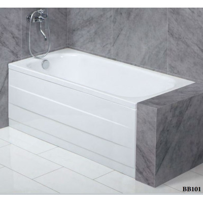 Ванна 139x70х40см пристенная акриловая, BB101-140-70, Belbagno