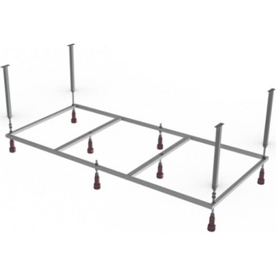 Металлический каркас для акриловой ванны 170 см, BB103-170-75-MF, Belbagno