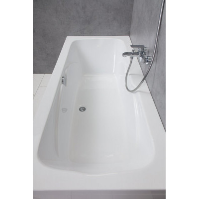 Ванна 180x80х41см пристенная акриловая, BB104-180-80, Belbagno