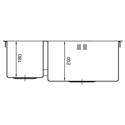 Мойка Seaman Eco Marino SMV-575DL, Стандартная Комплектация