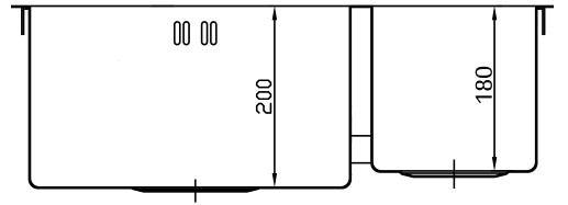 Мойка Seaman Eco Marino SMV-575DR, Стандартная Комплектация