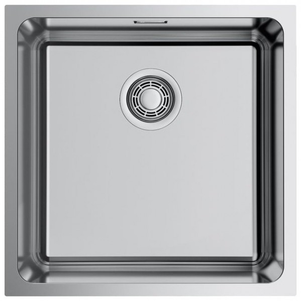 Мойка нержавеющая сталь 44 x 44 см, Omoikiri, Tadzava 44-U-IN Quadro