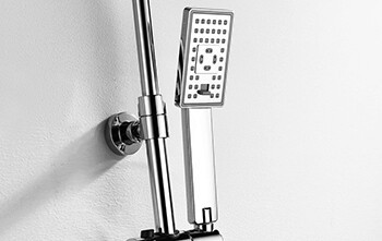 A15502 Thermo Душевой комплект со смесителем для душа, 80/110 x 53 см, WasserKRAFT