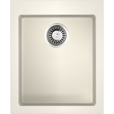 Мойка гранитная белая 41 см, Omoikiri, Bosen 41-WH