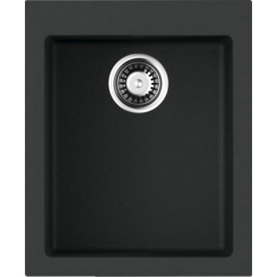 Мойка гранитная черная 41 см, Omoikiri, Bosen 41-BL