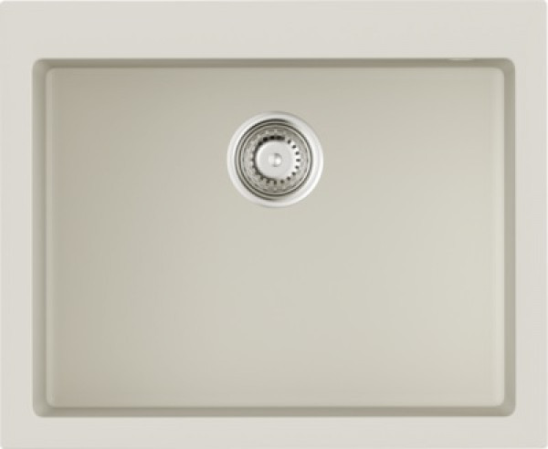 Мойка гранитная белая 61 см, Omoikiri, Bosen 61-WH
