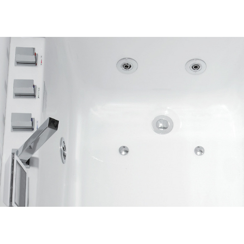 Акриловая ванна Gemy G9066 II O R 171x86см правая с TV