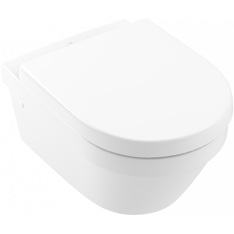 Унитаз подвесной Villeroy & Boch ARCHITECTURA 4694 в комбинированной упаковке с сиденьем QuickRelease и SoftClosing 98M9 C1 01