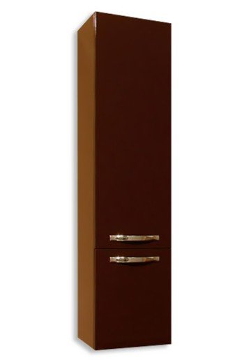 Шкаф - колонна Aquaton Ария подвесная темно-коричневый 1A134403AA430