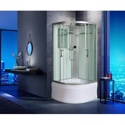 Душевая кабина 80х80х217см, Welt Wasser, HALLE 801