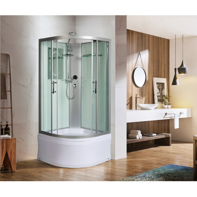 Душевая кабина 90х90х217см, Welt Wasser, HALLE 901