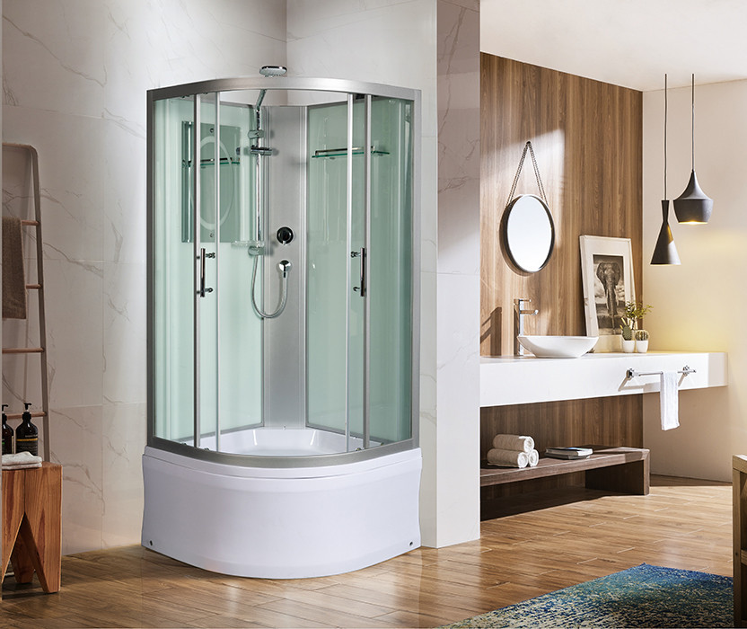 Душевая кабина 100х100х217см, Welt Wasser, HALLE 1001