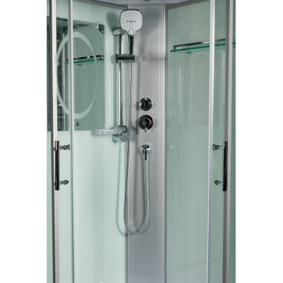 Душевая кабина 100х100х217см, Welt Wasser, HALLE 1002