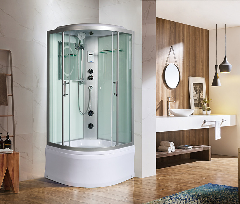 Душевая кабина 90х90х217см, Welt Wasser, HALLE 904