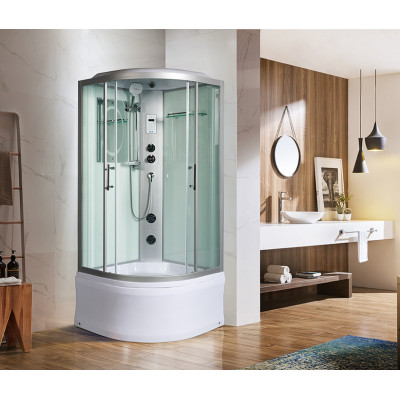 Душевая кабина 100х100х217см, Welt Wasser, HALLE 1004