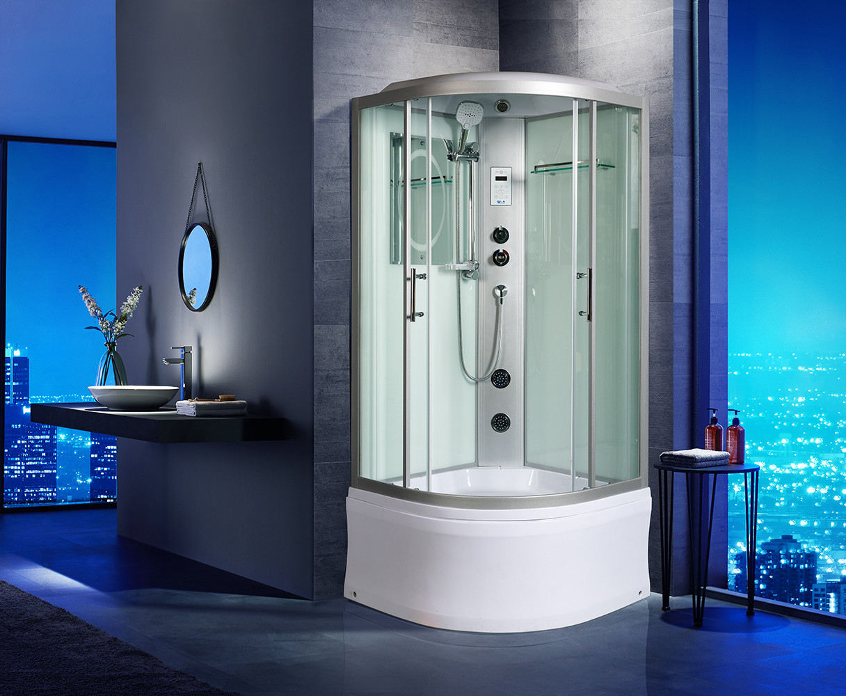 Душевая кабина 100х100х217см, Welt Wasser, HALLE 1004