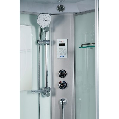 Душевая кабина 80х80х217см, Welt Wasser, HALLE 804