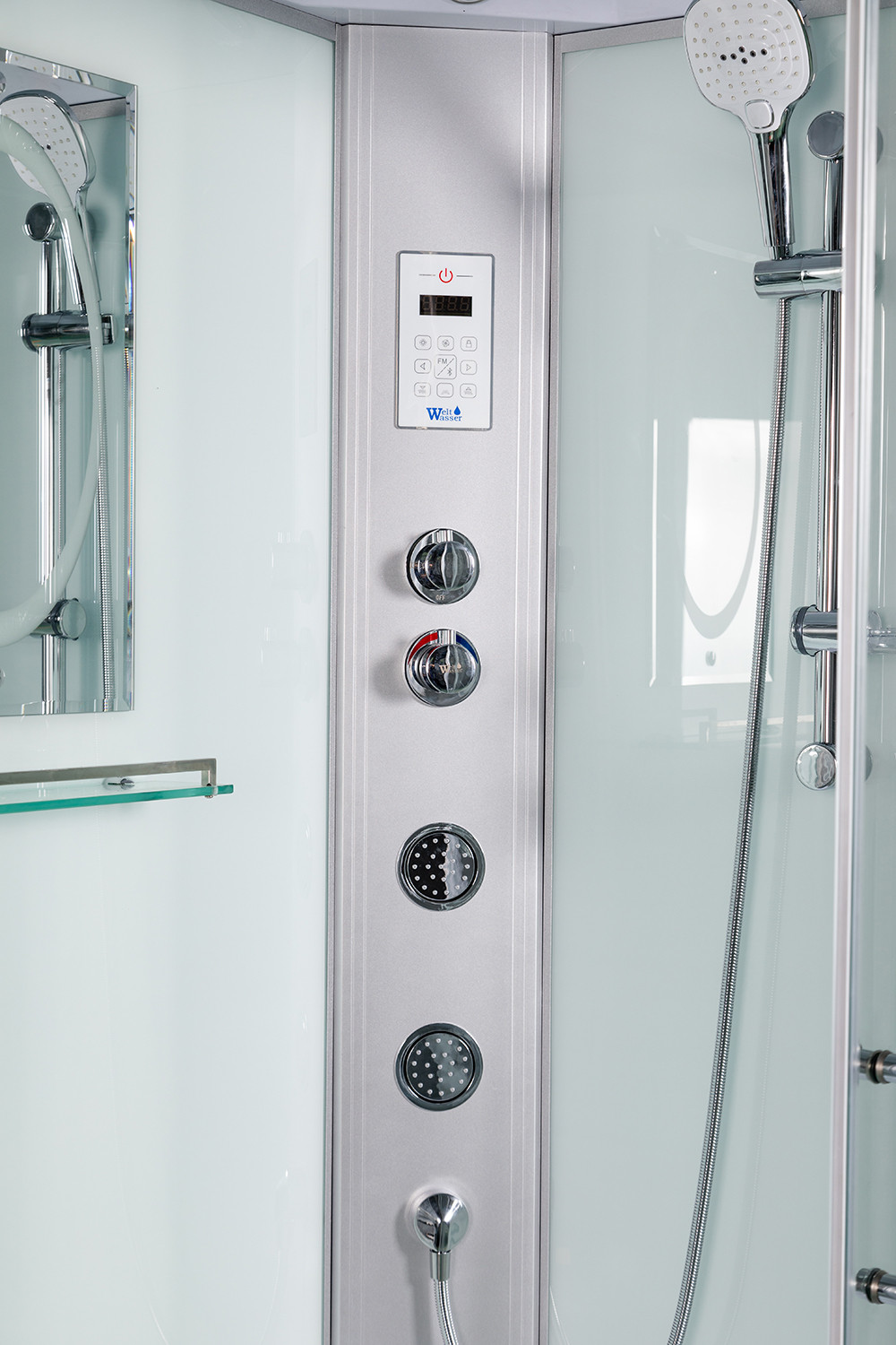 Душевая кабина 120х90х217см, Welt Wasser, HALLE 1204 L