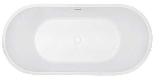 Акриловая отдельностоящая ванна ABBER AB9209B