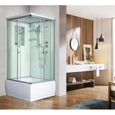 Душевая кабина 90х90х217см, Welt Wasser, ALLER 904