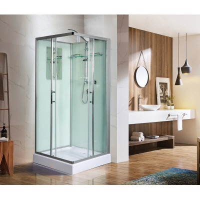 Душевая кабина 100х100х217см, Welt Wasser, LAINE 1001